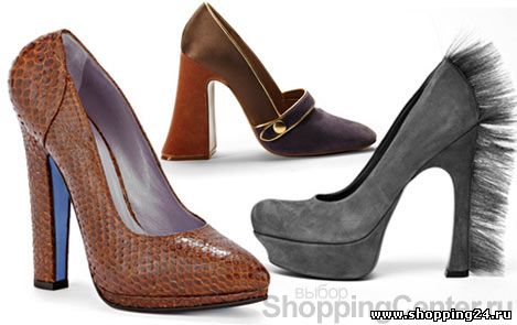 Модная обувь 2011. Женские туфли на каблуке